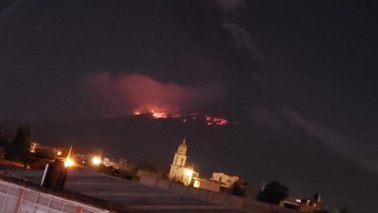 Explosión del Popocatépetl