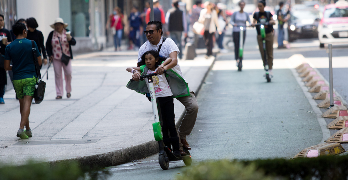 ¡Que siempre no! Scooters y bicicletas no podrán circular en las banquetas en CDMX