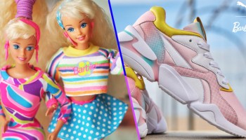 ¡Puma lanzó un nuevo modelo de tenis inspirado en Barbie!