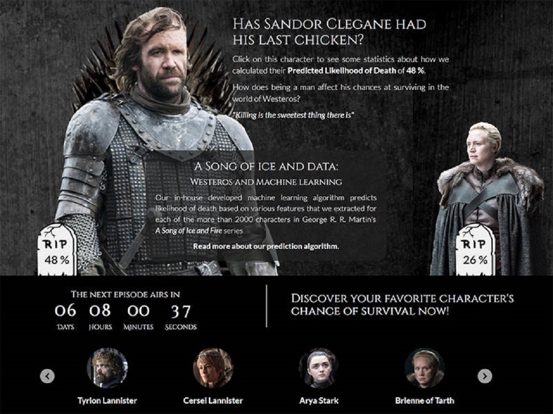 Game of Thrones- Estudio científico