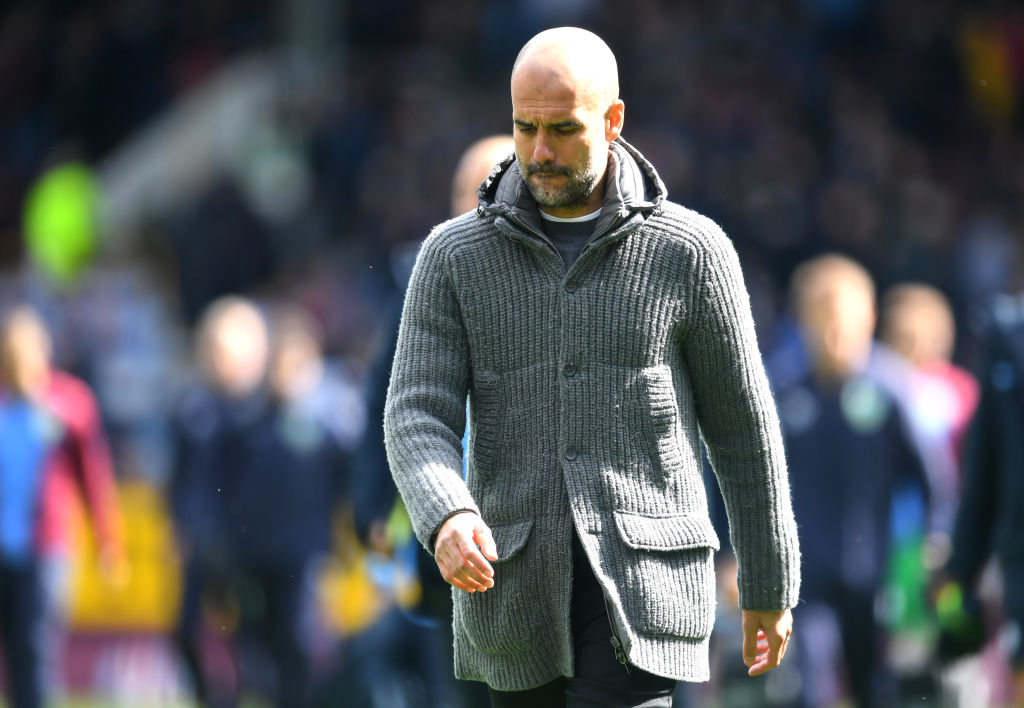 En imágenes: Los rostros del Manchester City sufriendo por ganarle al Burnley