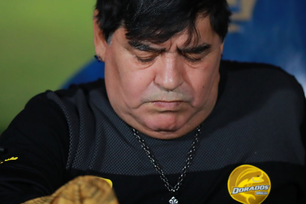 ¡No es broma! Maradona abandonaría a Dorados terminando el Clausura 2019 