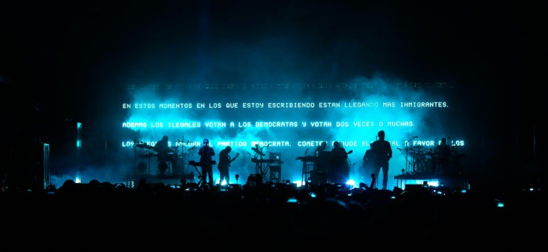 Massive Attack no se mostró indiferente a la problemática de México en Ceremonia 2019