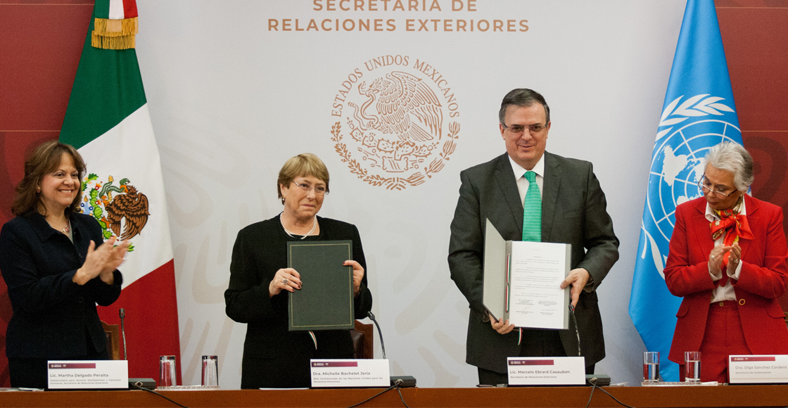 ONU firma acuerdo de cooperación con México por caso Ayotzinapa