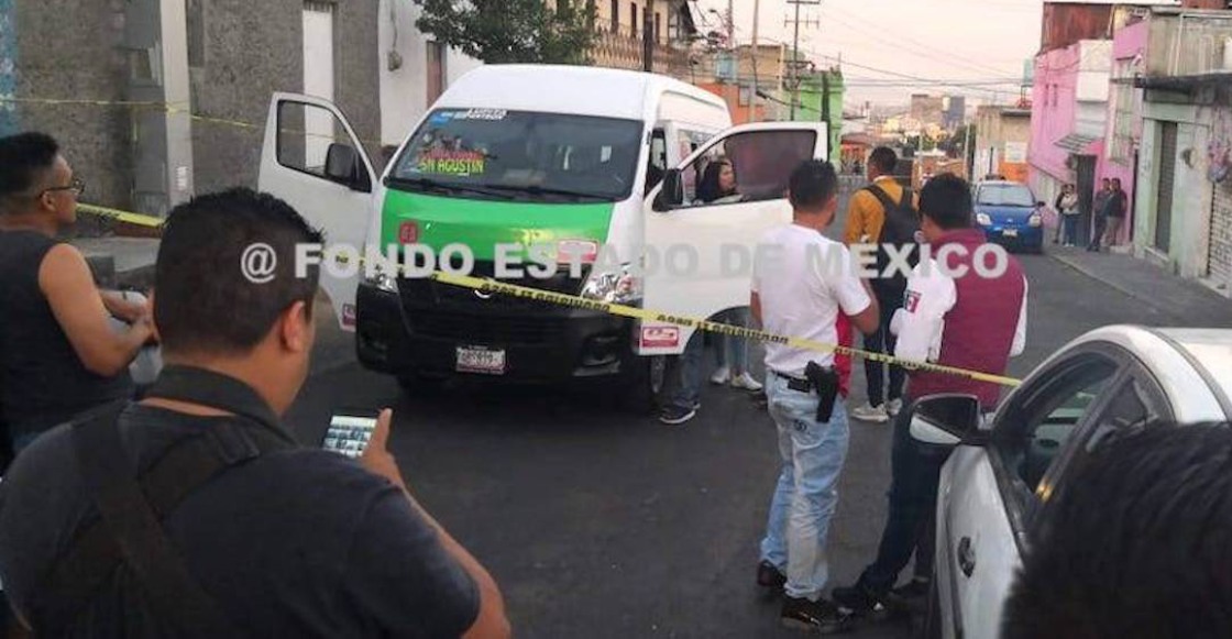 Asaltantes asesinan a pasajero de una combi por no traer nada de valor