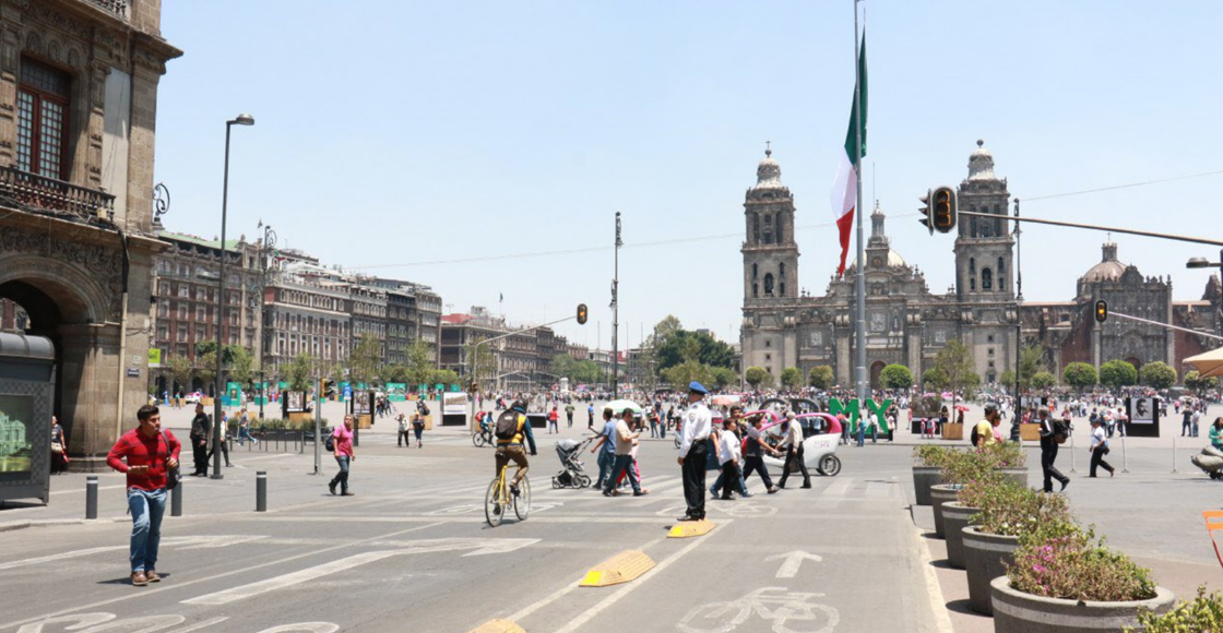 ¡Abusados! Todos los fines de semana serán peatonales en el Zócalo CDMX