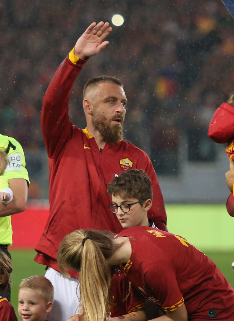 En imágenes: Así fue la emotiva despedida de Daniele De Rossi en Roma