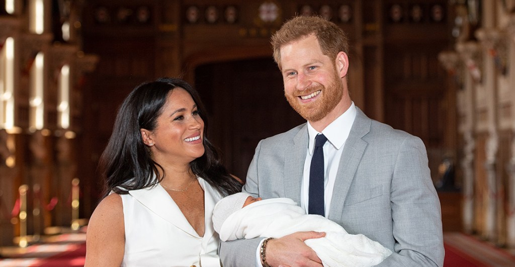 Salen las primeras imágenes del hijo del príncipe Harry y Meghan Markle