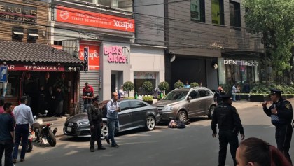 Balacera en Polanco deja un hombre muerto; se presume un intento de asalto