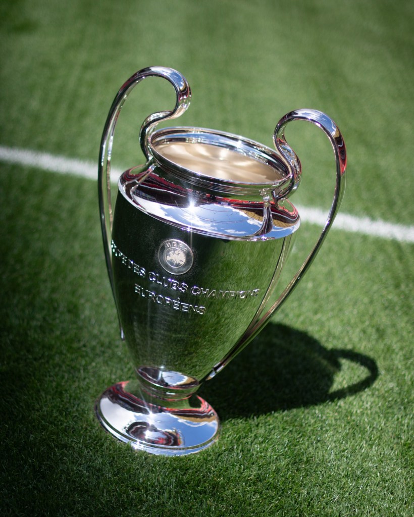 Datos del trofeo de la Champions League
