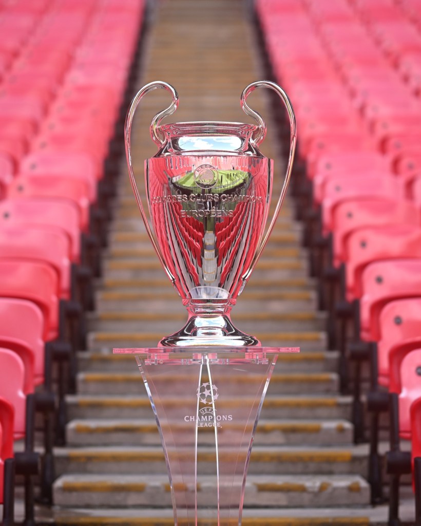 Datos del trofeo de la Champions League