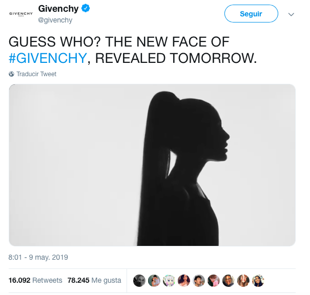 Givenchy unveils #Arivenchy campaign starring new muse Ariana