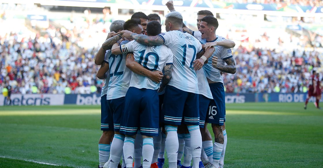 ¡Van los goles! Argentina eliminó a Venezuela y va contra Brasil en la Copa América