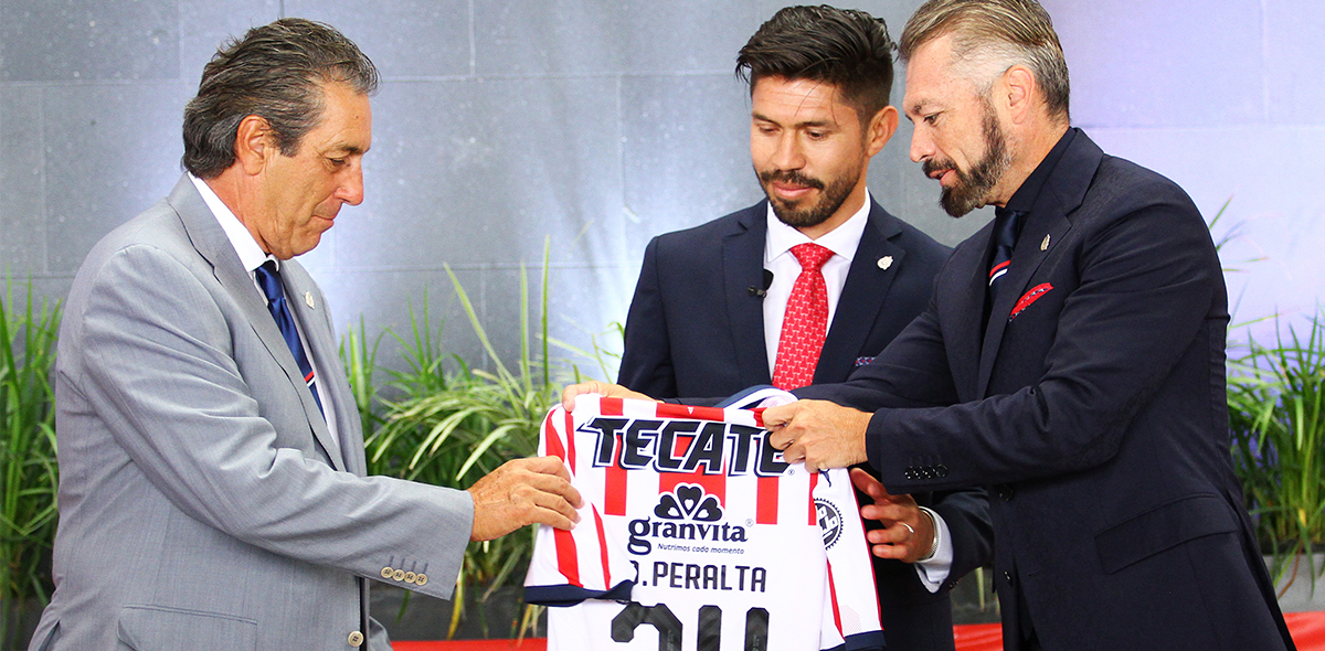 Las mejores frases de la presentación de Oribe Peralta con Chivas