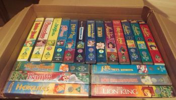 VHS de Disney se venden por más de 300 mil pesos en internet