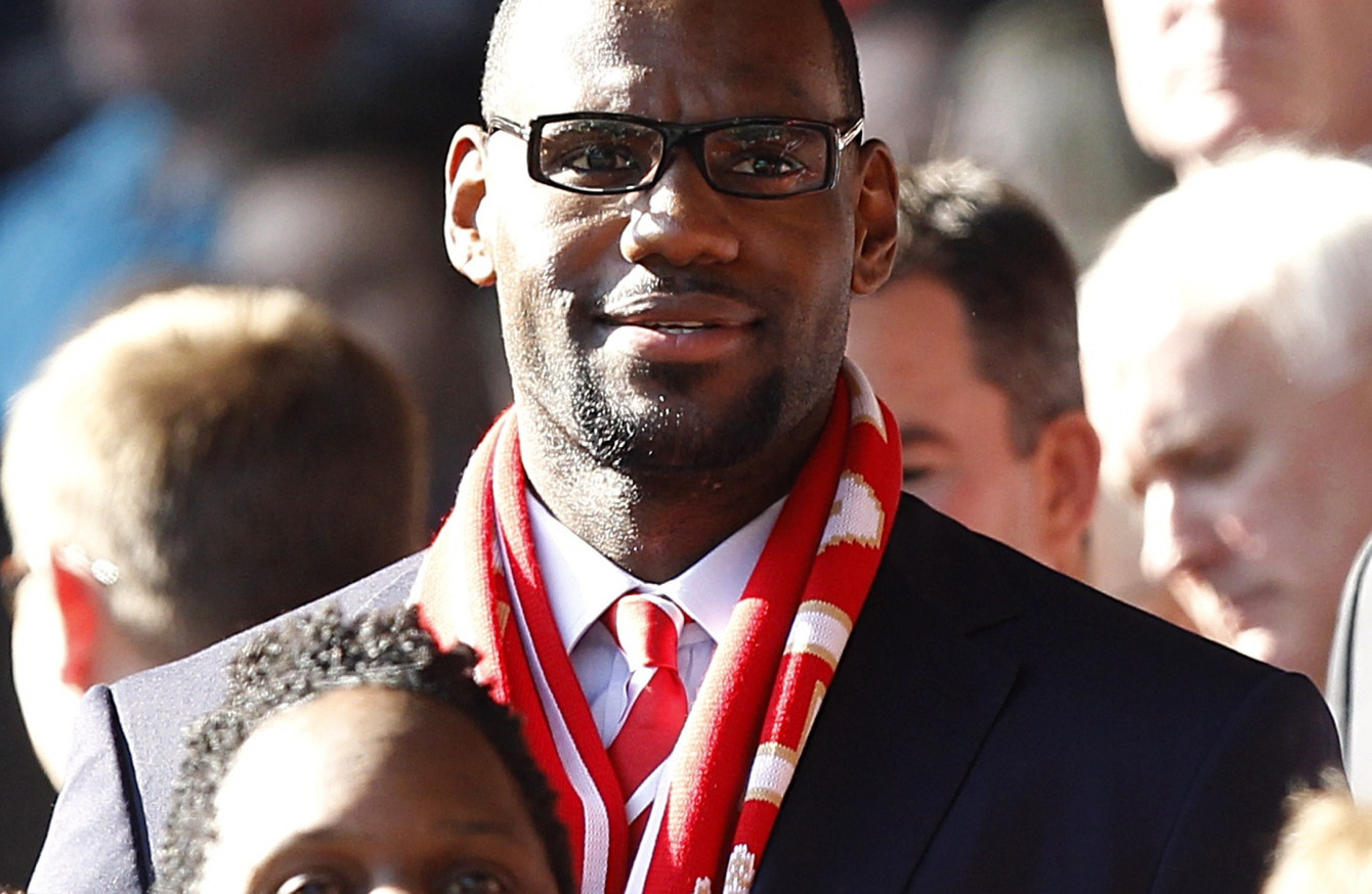 El motivo por el que LeBron James sería campeón de la Champions League con el Liverpool