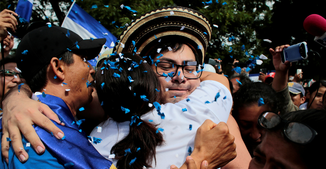 Después de un año, Nicaragua libera a 56 detenidos en protestas contra el régimen