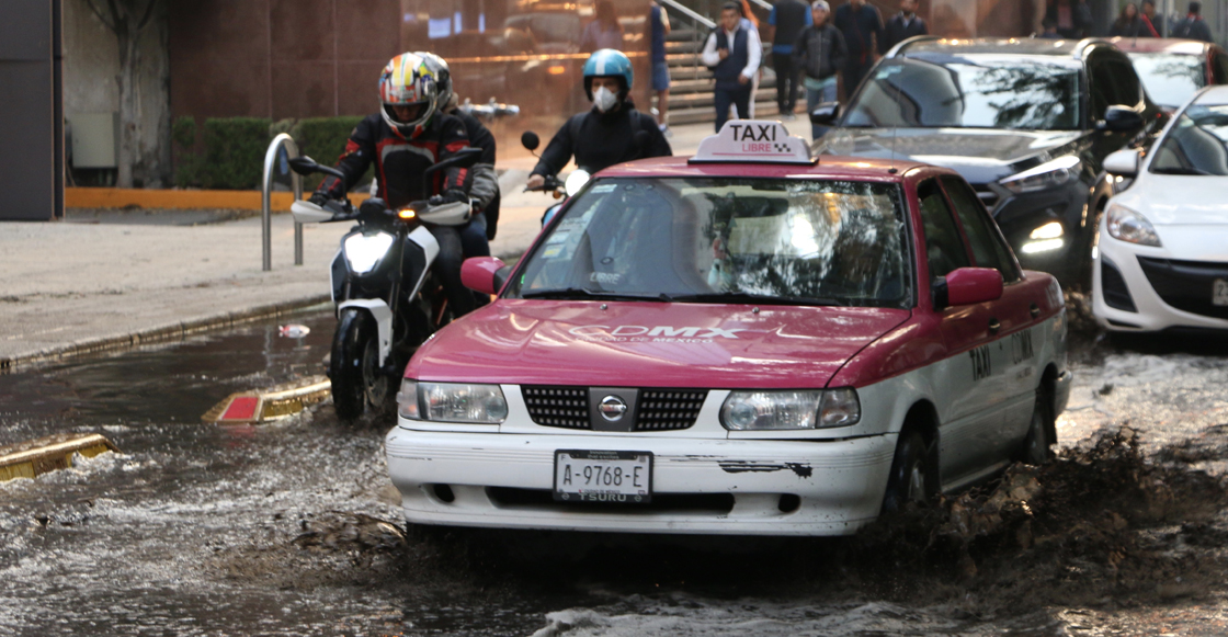 ¡Abusados! Activan alerta amarilla por granizo y lluvia fuerte en CDMX