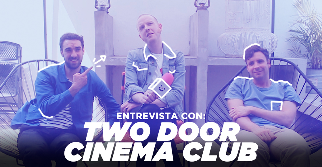 Two Door Cinema Club nos contó cómo conocieron a Lars Ulrich gracias a un  autógrafo