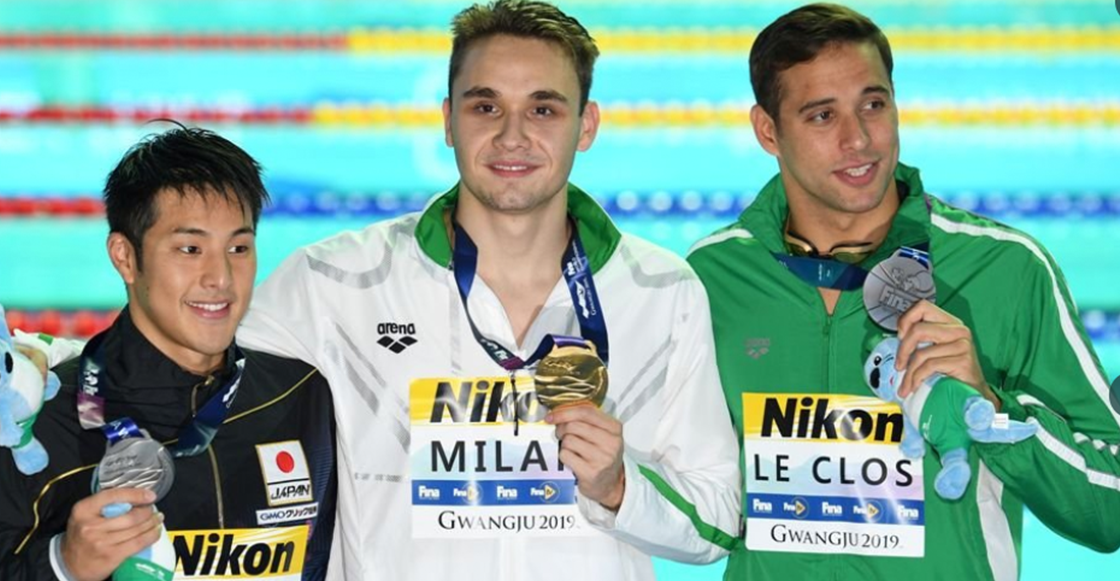 El momento en el que Kristof Milak rompió el récord mundial de Michael Phelps en los 200 metros mariposa