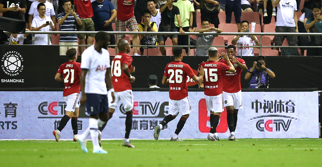 Manchester United le ganó al Tottenham en la ICC y acá te dejamos los goles