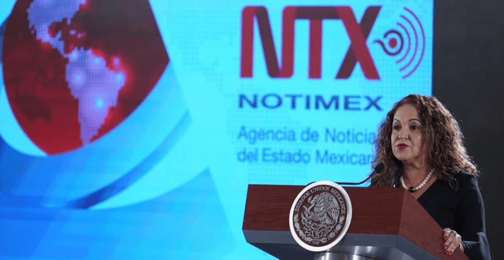 En Notimex había chayote y huachicoleo de información, acusa Sanjuana Martínez