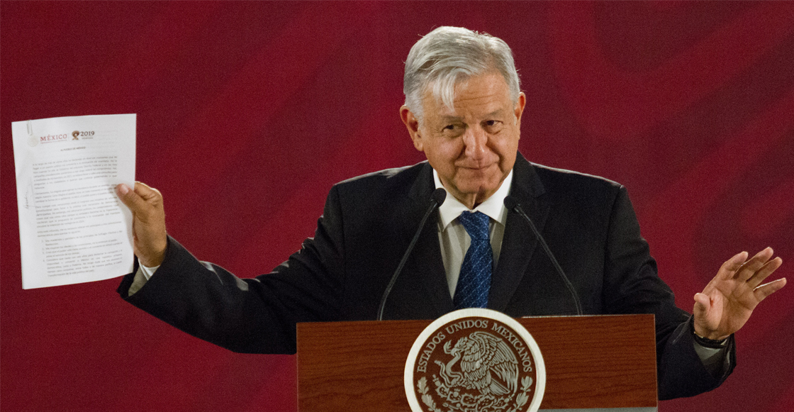 Presidencia declara 'inexistente' el documento de 'no reelección' que firmó AMLO