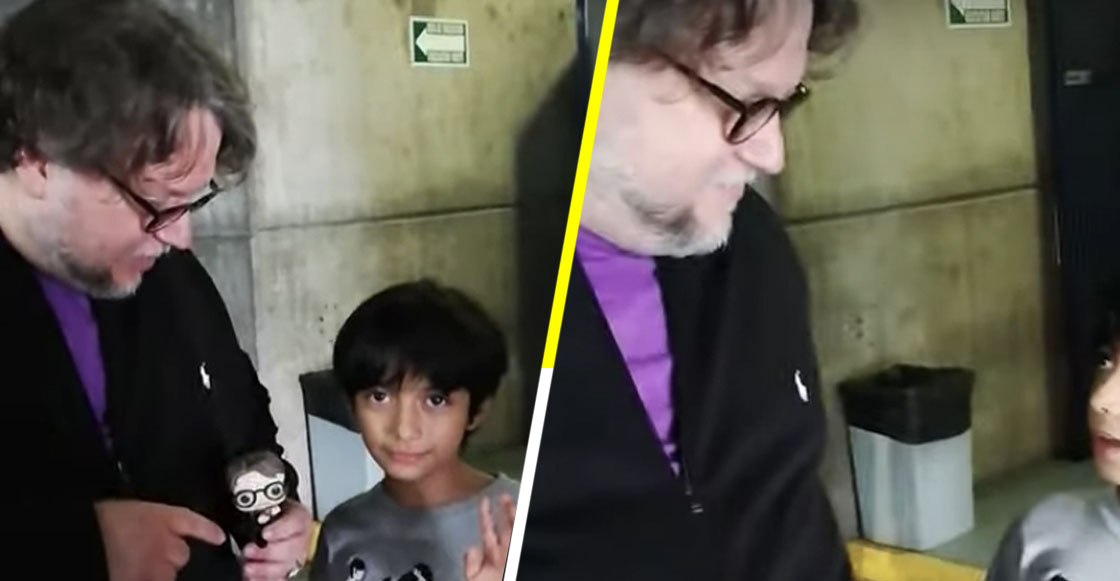 ¡Mueran de envidia! Niño mexicano logró entrevistar a Guillermo del Toro