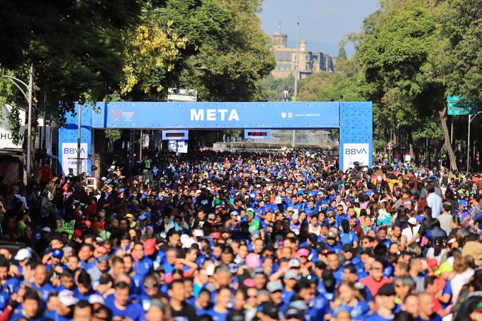 En imágenes y video: así se vivió el Medio Maratón de la CDMX 2019