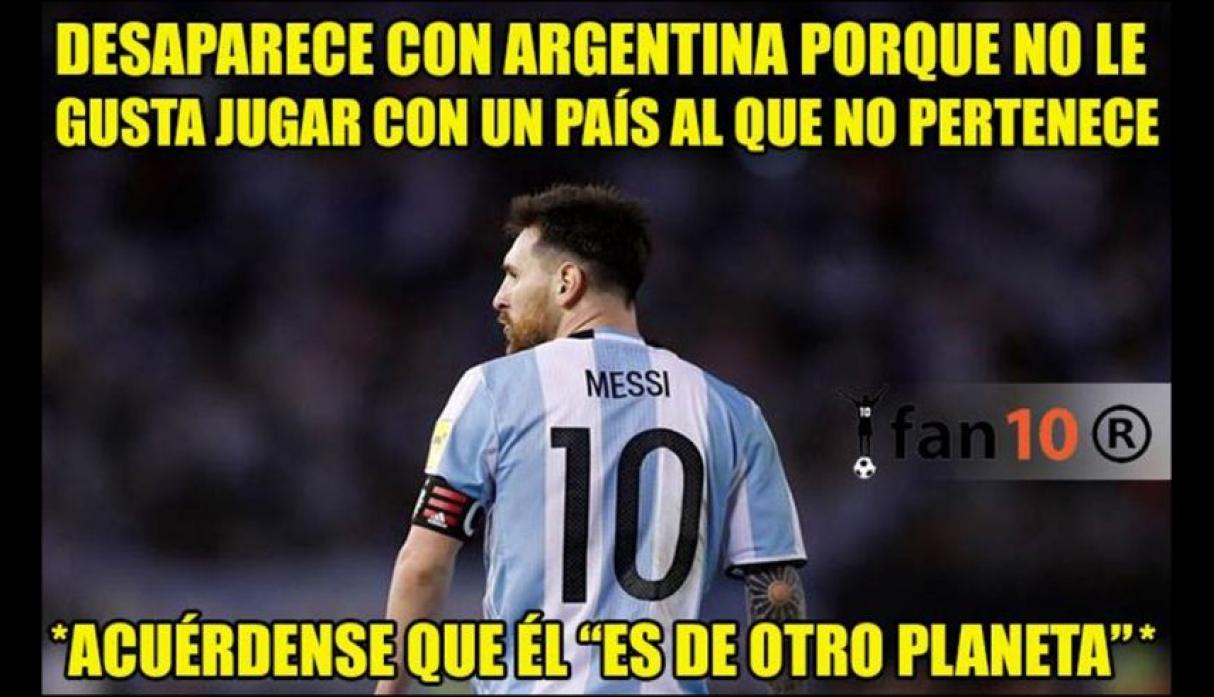 Messi y su ‘pecho frío’ congelaron los memes de la eliminación de Argentina en la Copa América