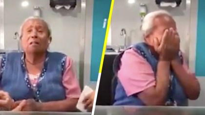 La hermosa reacción de una señora de la tercera edad al poder oír otra vez