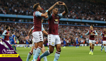 Aston Villa derrotó al Everton y rompió sequía de 3 años en la Premier League