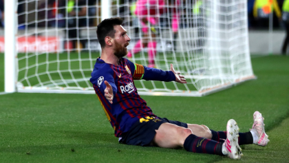 Este GOLAZO de Messi fue elegido como el mejor del año por la UEFA