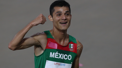 ¡Llegó la 22! Fernando Martínez ganó los 5 mil metros de atletismo en Lima 2019