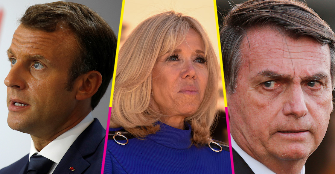 Bolsonaro se burla de Brigitte Macron y así responde el presidente de Francia