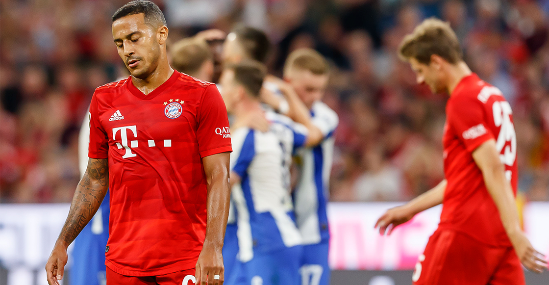 Van los goles: Hertha le empató al Bayern Múnich en el arranque de la Bundesliga