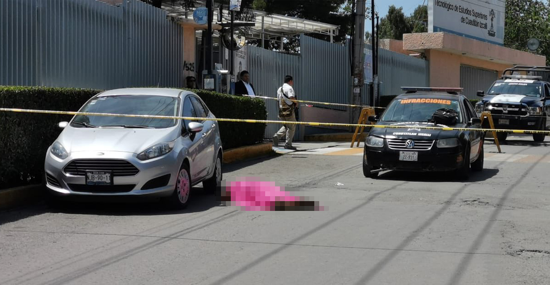 Un estudiante fue asesinado frente al Tecnológico de Cuautitlán Izcalli