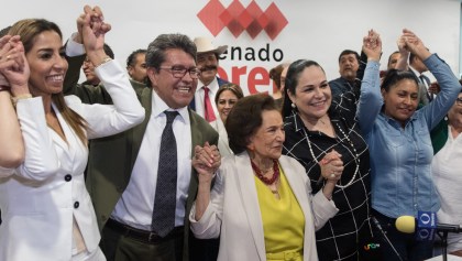 Dice Monreal que candidatas a Mesa Directiva del Senado dieron lección de tolerancia