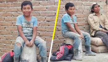 Una universidad le ofreció una beca al niño albañil de Chiapas que sueña con ser arquitecto y sí, estamos llorando