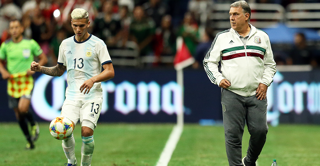 Las palabras del 'Tata' Martino tras la goleada de Argentina a México