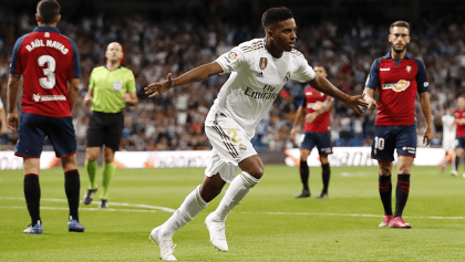 Rodrygo debutó con gol y el Real Madrid es líder de La Liga Española