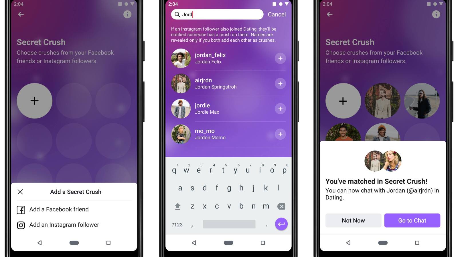 Facebook dating se expande a Instagram con Secret Crush 