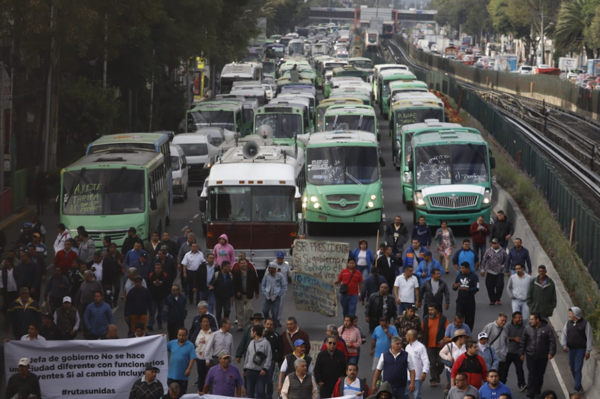 marcha-transportistas-CDMX-tarifa