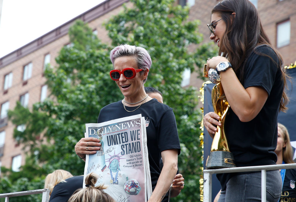 ¡Capitana América! Megan Rapinoe conquistó el premio 'The Best' como mejor jugadora