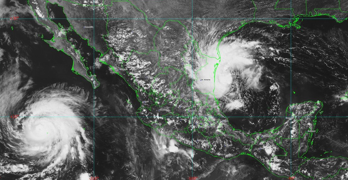 Se formó la tormenta tropical "Fernand" frente a las costas de Tamaulipas