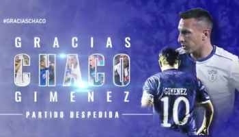 Anuncian partido de despedida para el 'Chaco' Giménez y habrá invitados de lujo