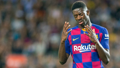 Dembélé se perdería el Clásico ante el Real Madrid por suspensión