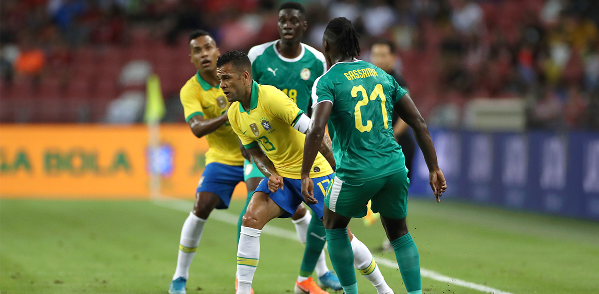 Brasil empató con Senegal en el partido 100 de Neymar