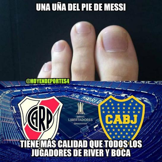 Boca se llevó la copa de memes libertadores tras ser eliminado por River Plate