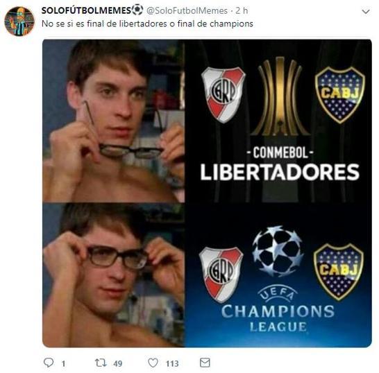 Boca se llevó la copa de memes libertadores tras ser eliminado por River Plate